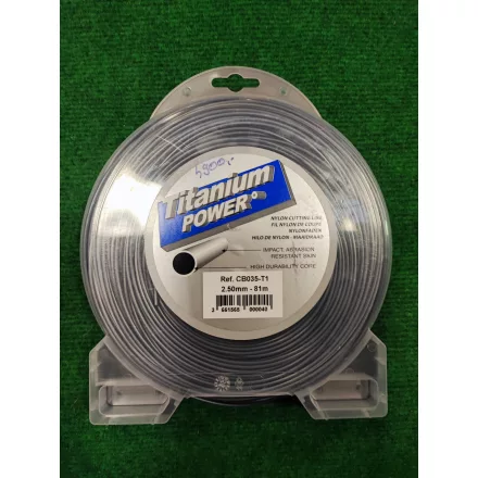 Titanium POWER damil 81m 2,5mm kerek
