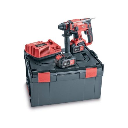 X-Flex CHE 18.0 -EC 5.0 akkus fúrókalapács szett
