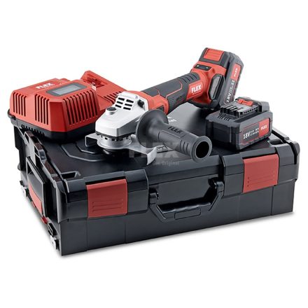 X-Flex LBE 125 18.0-EC/5.0 fordulatszámszabályzós akkumulátoros sarokcsiszoló 
