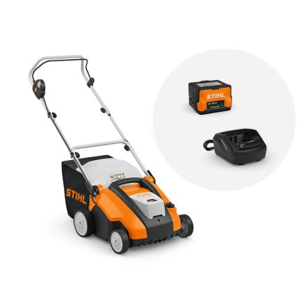 STIHL RLA 240 akkumulátoros gyepszellőztető (AK30 akkuval és AL101 töltővel)