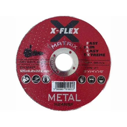 FLEX Mátrix fémcsiszoló korong 125 x 6