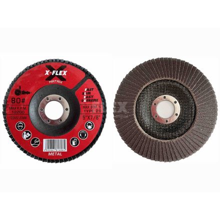 X-Flex Mátrix lamellás csiszolókorong 125 / P80