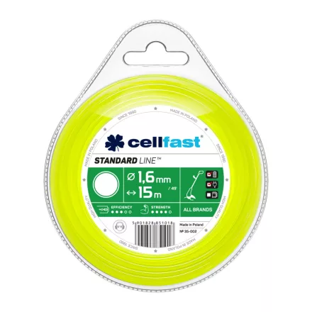CELLFAST Damil kör STANDARD 1,6 mm x 15 m