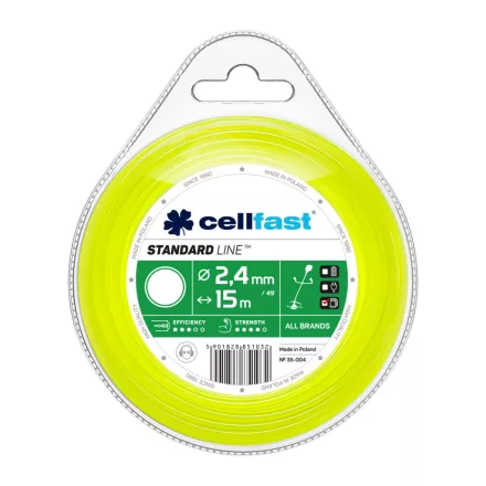 CELLFAST Damil kör STANDARD 2,4 mm x 15 m