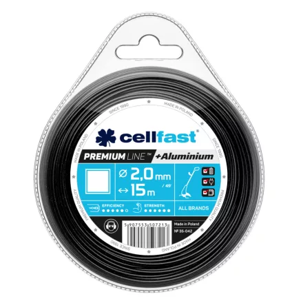 CELLFAST Damil szögletes PREMIUM 2,0 mm x 15 m