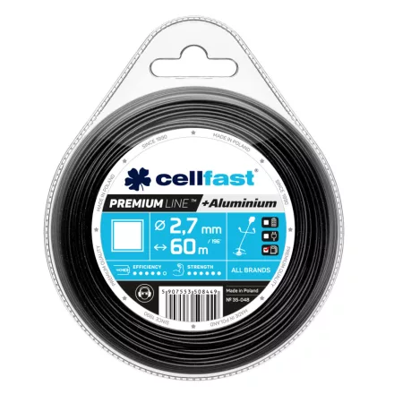 CELLFAST Damil szögletes PREMIUM 2,7 mm x 60 m