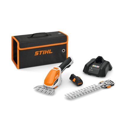 STIHL HSA 26 akkumulátoros sövénynyíró (AS2 akkuval és AL1 töltővel)