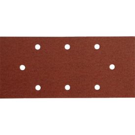   EXTOL PREMIUM csiszolópapír, tépőzáras, 93×190 mm, 8 lyukas klt. P120, 10db/cs, 407115-höz