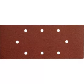   EXTOL PREMIUM csiszolópapír, lyukas klt. 10db, 93×230 mm, 8 db lyukkal, P80, 407114, 407115-höz