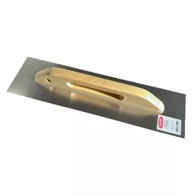   EXTOL PREMIUM glettelőkanál rozsdamentes, 13×48cm, fa nyél