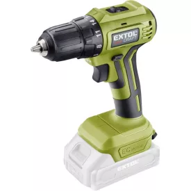   EXTOL CRAFT akkus fúrócsavarozó, Extol Craft, 20V, kefementes motor, kofferban; AKKU és TÖLTŐ NÉLKÜL