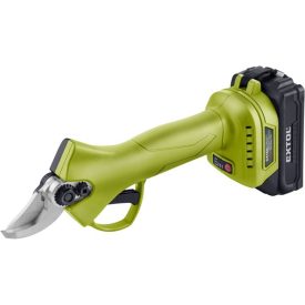   EXTOL CRAFT akkus metszőolló, Extol Craft, 20V, kefementes motor, 1db 2000 mAh Li-ion akku + 1 db töltő