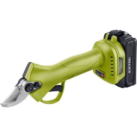 EXTOL CRAFT akkus metszőolló, Extol Craft, 20V, kefementes motor, 1db 2000 mAh Li-ion akku + 1 db töltő
