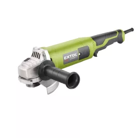   EXTOL CRAFT gép 2 év sarokcsiszológép 1200W 125mm tárcsaátmérő 11.000 1/min, bekapcsolásvédelem, papír doboz, 2,1kg