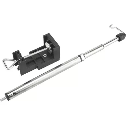 EXTOL CRAFT teleszkópos állvány  mini köszörűgépekhez; magasság: 25-54cm, felfogatás max.:6,4cm, 360 fokban körbeforgatható fej