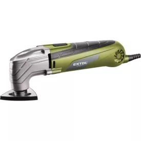   EXTOL CRAFT gép 2 év multifunkciós szerszámgép, 300W; fordulatszám: 15.000-21.000/perc, 3 db cserélhető fej, 1,1 kg