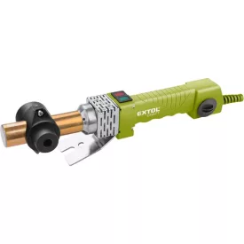   EXTOL CRAFT gép 2 év műanyagcső hegesztő gép, 1070W, 3 fej, 240-300°C, pontosság: +/-5 °C