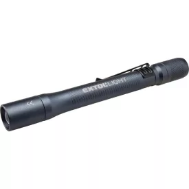   EXTOL LIGHT LED lámpa, CREE XPE, 100Lm, 3 funkció; (teljes/harmad fényerő+ villogás), ALU ház, elem nélkül, IP54