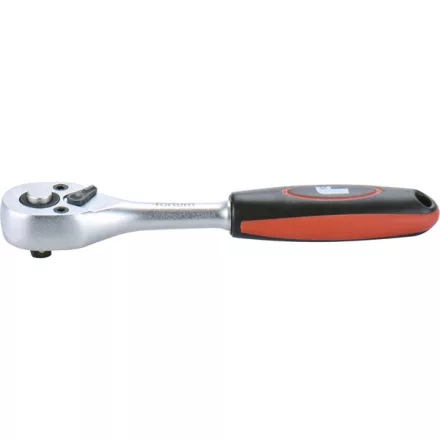 FORTUM garancia racsnis hajtókar 48 fog, industrial, 61CrV5/S2; 1/4", 145mm FORTUM