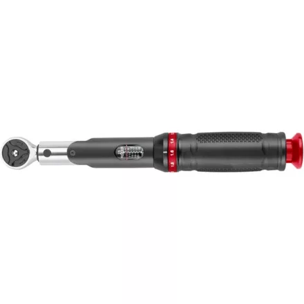 FORTUM garancia nyomatékkulcs, 1/4", 5-25 Nm, ablakos, 72 fog; pontosság: +/- 4% FORTUM