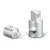 FORTUM garancia adapter hosszabbító szárhoz, 61CrV5; külső befogás: 3/8", 1/2" belső lyukkal FORTUM