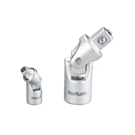 FORTUM garancia csuklós toldószár dugófejekhez, 61CrV5; 1/2" dugófejekhez