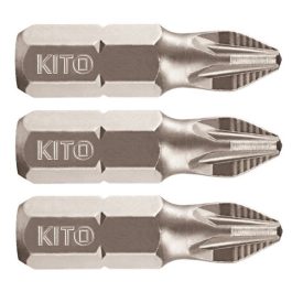   FORTUM behajtóhegy PZ, 3 db, S2 acél; PZ 2×25mm, ACR, bliszteren