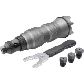   FORTUM garancia adapter klt. fúrógéphez, popszegecsekhez, 2,4-3,2-4,0-4,8 mm-es szegecsekhez; 1/4" hatszög befogás, FORTUM