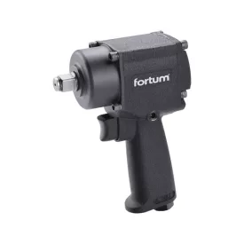   FORTUM gép 2 év légkulcs, 1/2", 610Nm, (Twin Hammer); 10.000 1/min, 170l/min, 6,3 Bar, 1/4" tömlőcsatlakozó, 1,4kg
