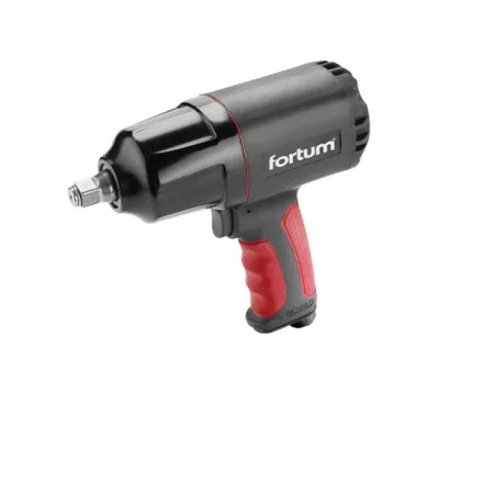 FORTUM gép 2 év légkulcs, 1/2", 1300Nm, extra erős, (Twin Hammer), 7500 1/min, 227 l/min, 6,3 Bar, 1/4" tömlőcsatlakozó, 2,0kg