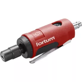   FORTUM gép 2 év pneumatikus furatköszörű, 125 mm hossz.,1/4"; (6 és 3 mm befogás), 25.000 1/min, 127 l/min, 6,3 Bar, 1/4" csatl., 0,36kg