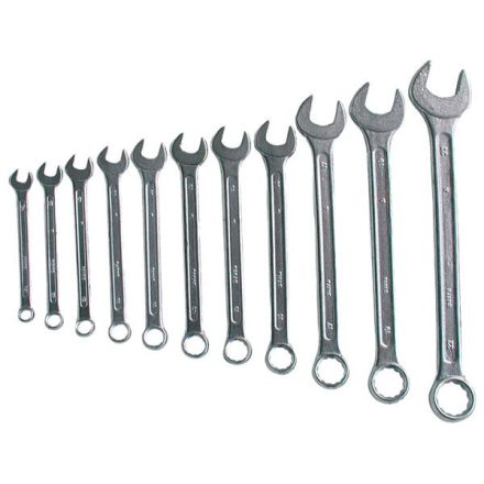 EXTOL CRAFT 3 év csillag-villás kulcs klt., W.S.; 8db, 7-19mm, műanyag tartóban