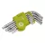 EXTOL CRAFT 3 év TORX kulcs klt., rövid, Cr40, TÜV/GS; 9db, T10-T50, bliszteren, egyik vége lyukas