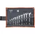 EXTOL PREMIUM 5 év csillag-villás kulcs klt., CrV., elliptikus, vászon tartóban ; 13db, 6-22mm