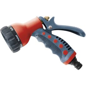   EXTOL PREMIUM pisztoly szórófej, locsoló, festett réz fejjel, 7 féle sugár, kuplung csatlakozóval, ergonomikus  GARDEN
