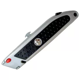   EXTOL PREMIUM PVC vágókés, gyorstöltős; alu házas, pengetárolós, 5db trapézpengével, pótpenge: 9124 (trapéz - 5db), 9