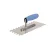 EXTOL PREMIUM glettelőkanál  270×128×90mm rozsdamentes csempéző 10×10mm, SOFT gumi nyél poliamid lábon