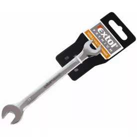 EXTOL PREMIUM 5 év villáskulcs, CrV., 18×19mm, elliptikus