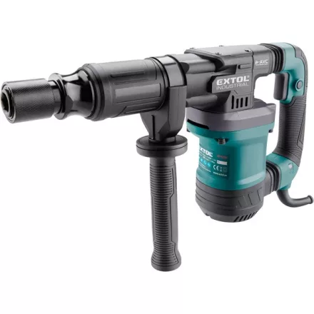 EXTOL INDUSTRIAL gép bontókalapács, elektropneumatikus; 1200W, 14J, HEX befogás
