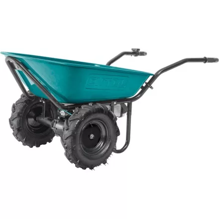 EXTOL INDUSTRIAL g 3 akkus talicska, 40V, Li-ion, 2 kerekes, differenciálmű, 1 akku, 1 töltő, 6000 mAh, max.260 kg, kefementes motor