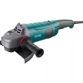   EXTOL INDUSTRIAL gép sarokcsiszológép; 230 mm; 2600W; lágy indítás; terhelésnél konstans fordulatszám; papírdoboz