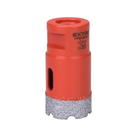   EXTOL PREMIUM körkivágó csempére, gyémánt vágóél; 38mm × M14, sarokcsiszolóba fogható