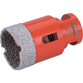   EXTOL PREMIUM körkivágó csempére, gyémánt vágóél; 32mm × M14, sarokcsiszolóba fogható