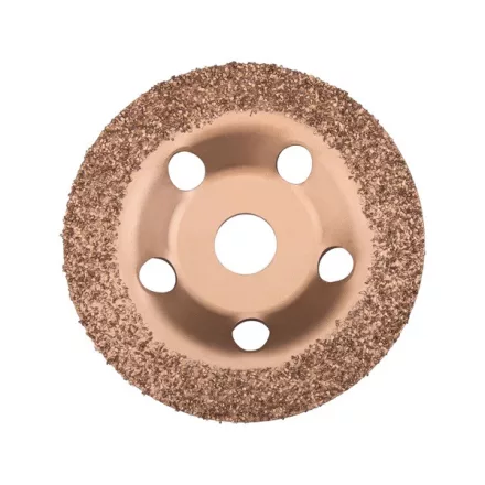 EXTOL PREMIUM keményfém szemcsés csiszoló korong; 125mm, P20