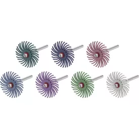   EXTOL PREMIUM mini csiszoló klt. radiális sörték, 3,0 mm befogás, 52 db, nylon