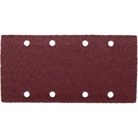   EXTOL PREMIUM csiszoló papír, 10 db, 93×185mm, P100, 8 lyuk, 8894003 csiszológéphez, tépőzáras