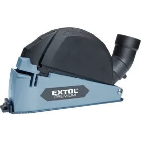   EXTOL PREMIUM porelszívó adapter (feltét) sarokcsiszolóhoz, vágáshoz