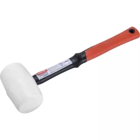   EXTOL PREMIUM 5 év gumikalapács üvegszálas nyéllel, fehér gumi ; 50 mm, 0,28 kg