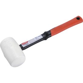   EXTOL PREMIUM 5 év gumikalapács üvegszálas nyéllel, fehér gumi ; 80 mm, 0,91 kg
