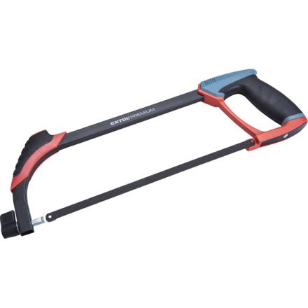 EXTOL PREMIUM 5 év fémfűrész; 300mm, acél váz, ALU + ABS/TPR gumis markolat